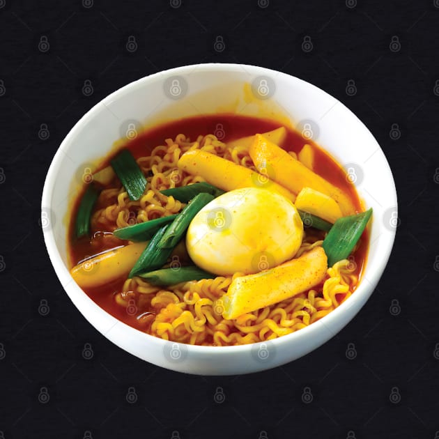 Rabokki - Korean Tteokbokki plus Ramyeon by DPattonPD